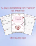 Crochet Planner numérique - Organisateur de projets au crochet