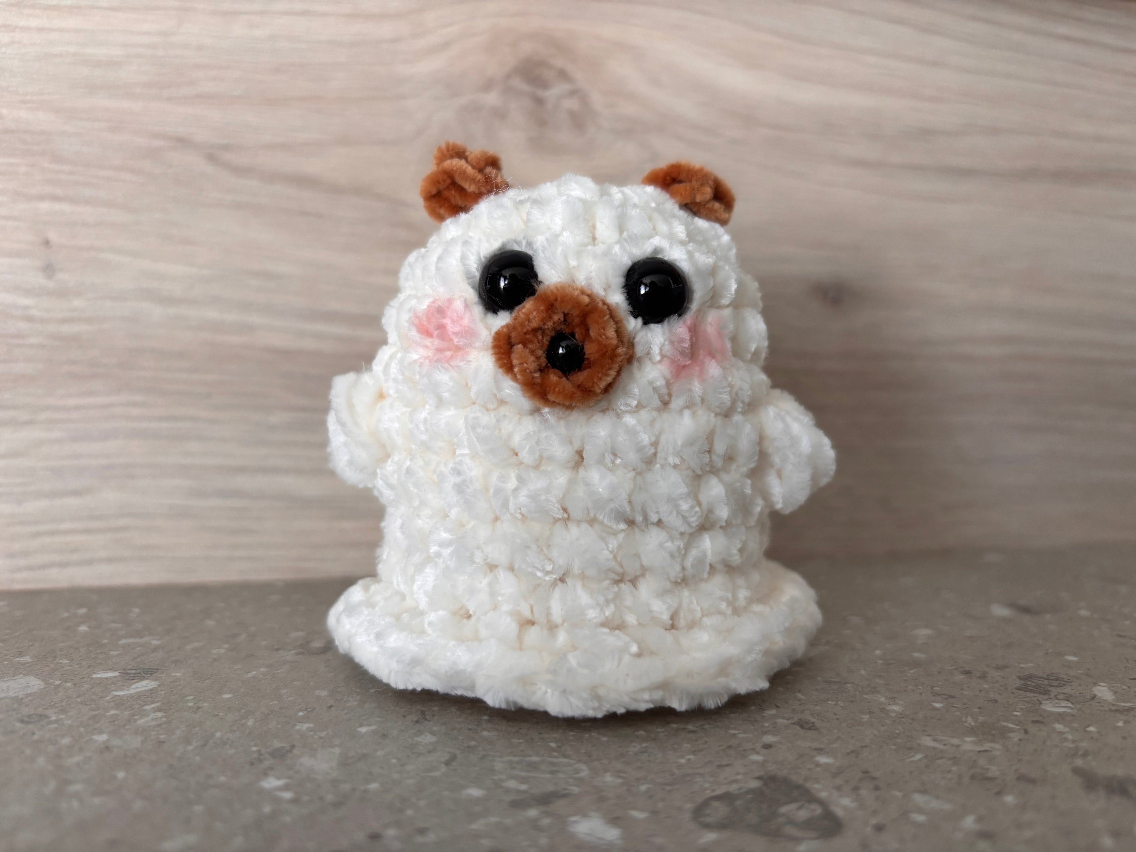 Le petit ours fantôme (Amigurumi)