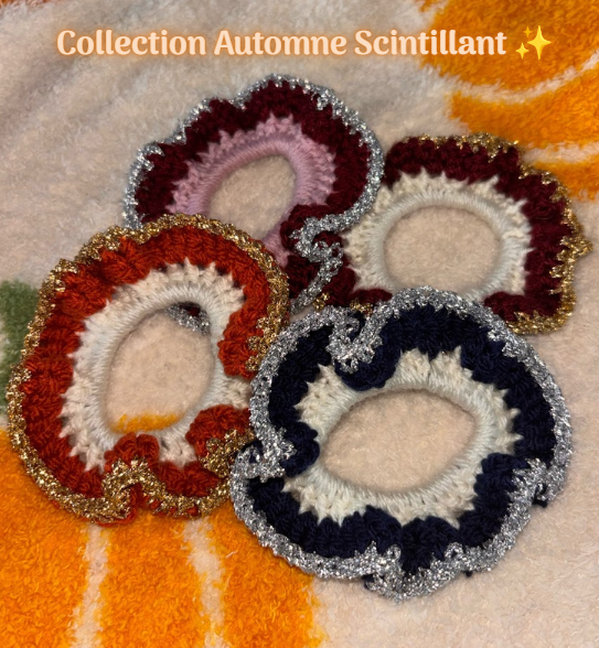 Scrunchies "Automne Scintillant"